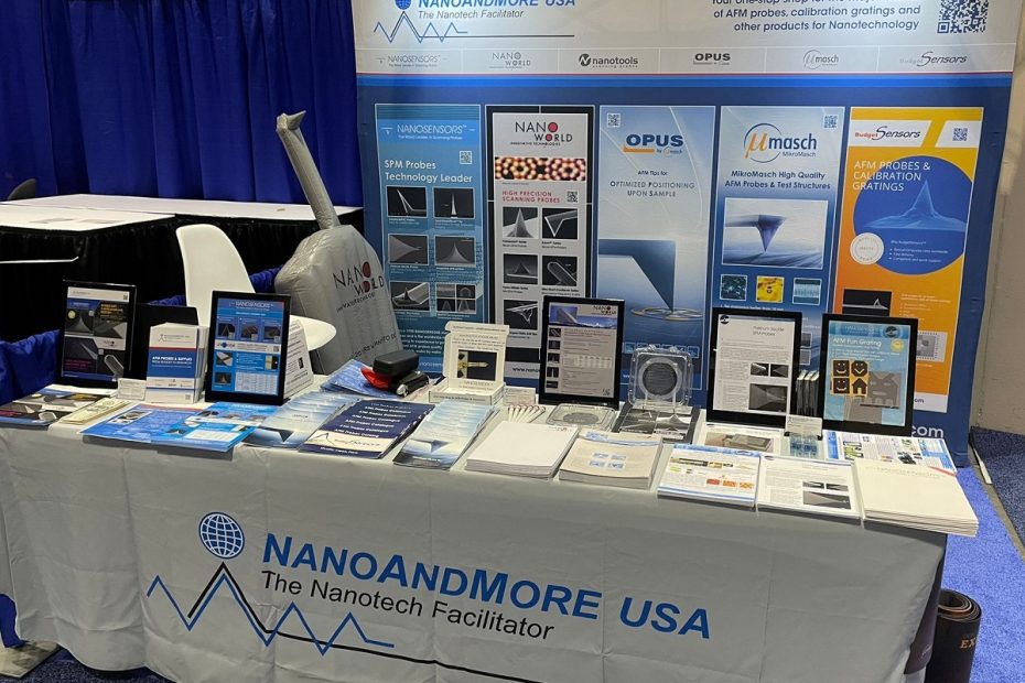 NanoAndMore USA booth no 609 at MRS Fall Meeting & Exhibit 2021 at the Hynes Convention Center in Boston
