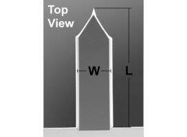 ATEC AFM tip top view